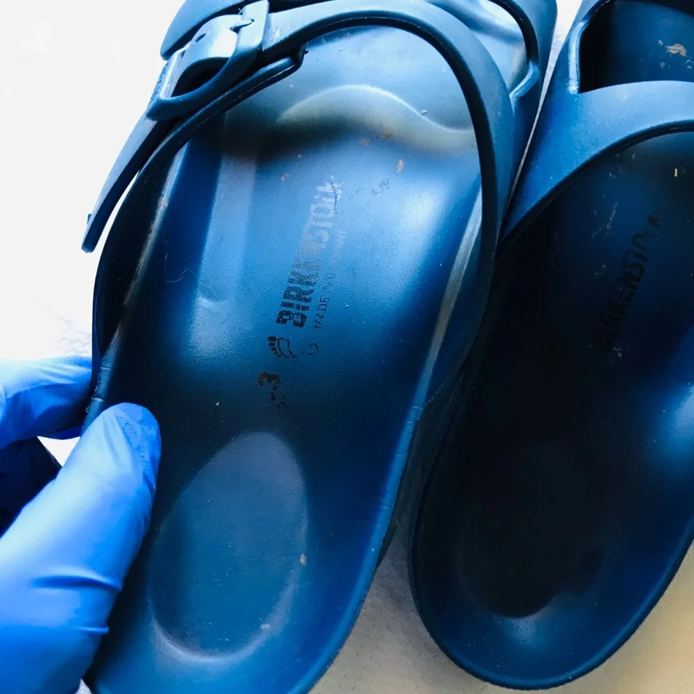 Birkenstock comfortable blue
